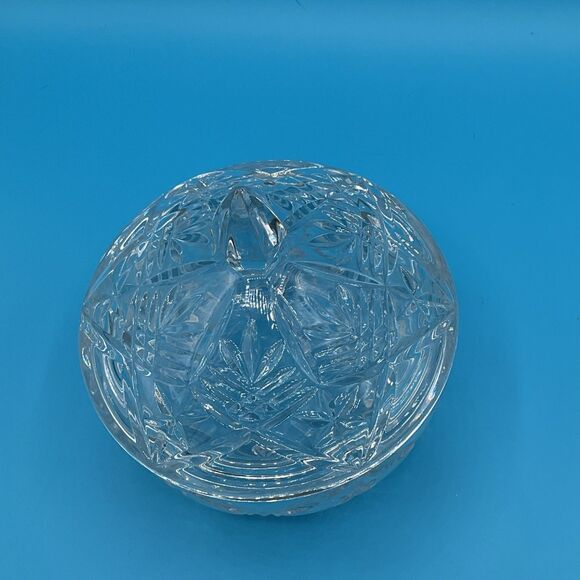 Christopher Stuart Crystal Starstruck Covered Box 5.5"-Czech Republic VT 022/930 - Picture 10 of 12